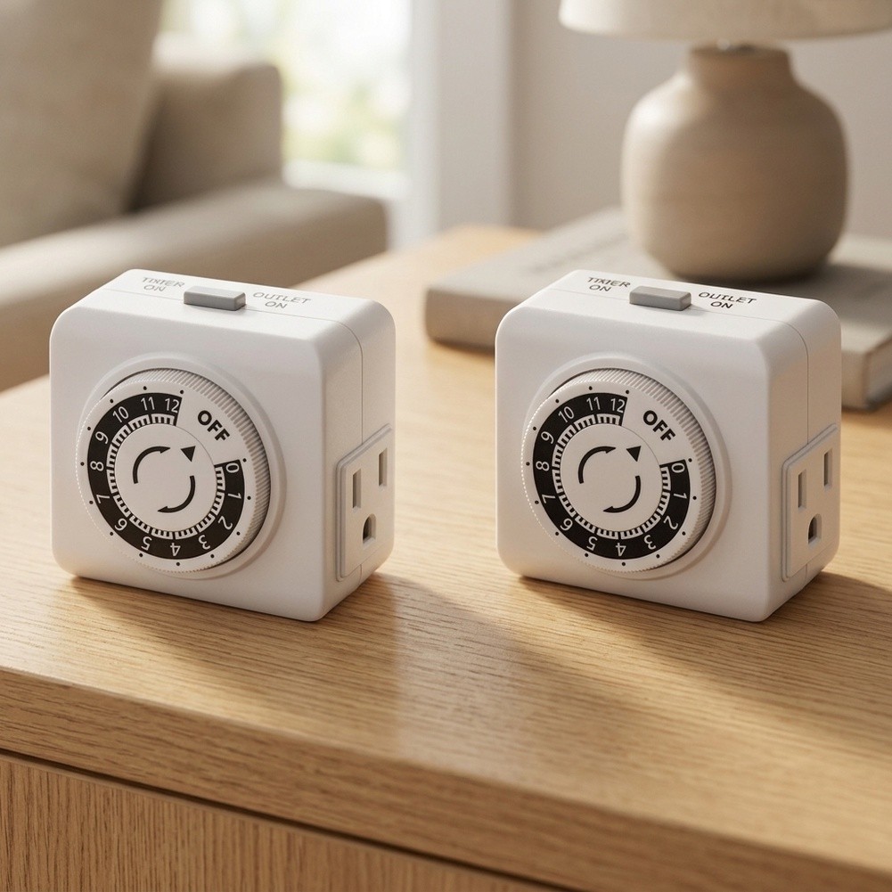 2-pack 24-uurs mechanische tim - Timer Dual Outlet recensie en prijs