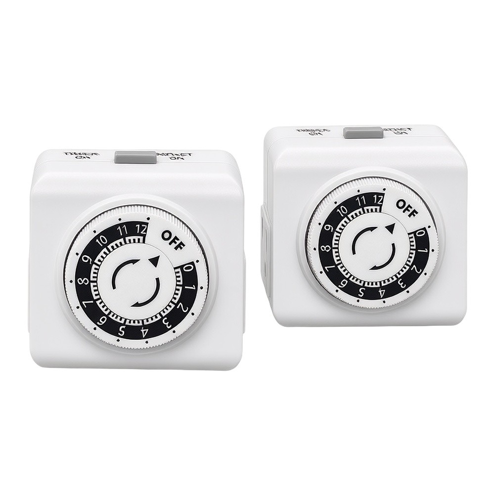2-pack 24-uurs mechanische tim - Timer Dual Outlet recensie en prijs